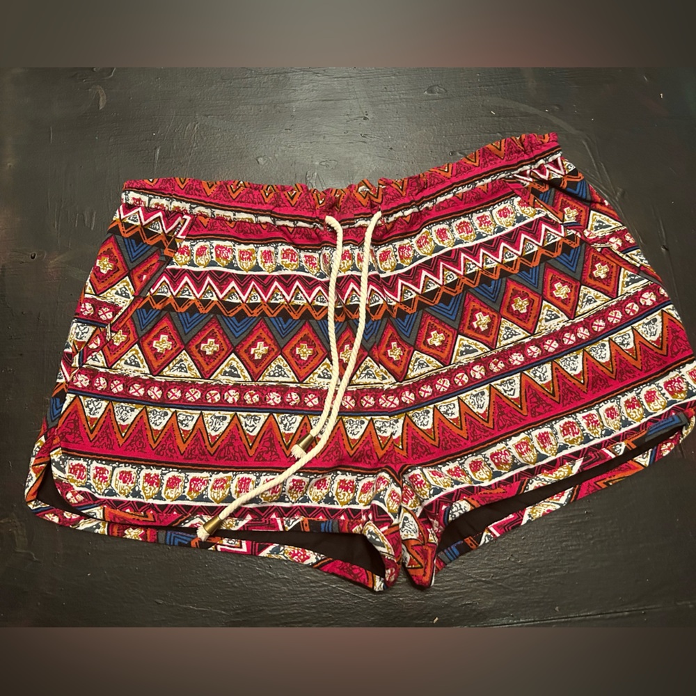 F21 boho shorts (sz L)